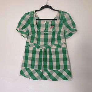 Y2K Juicy Couture Silk/Cotton Blend Top Size 4